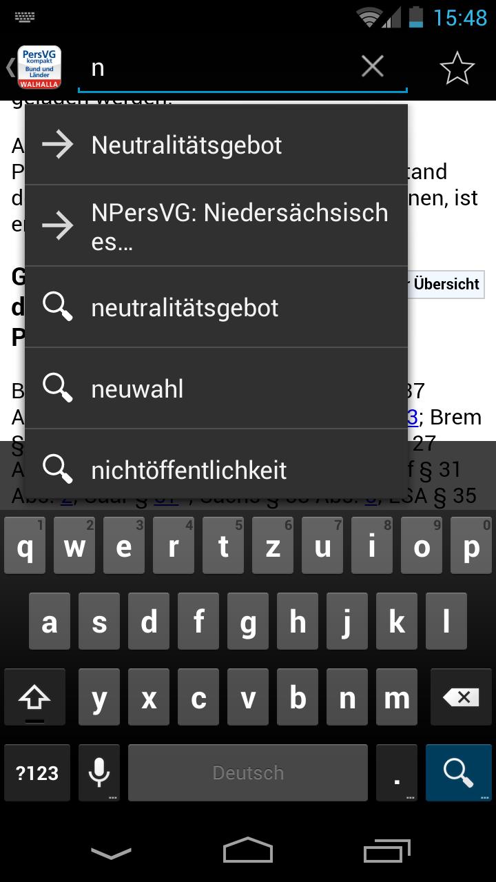 PersVG kompakt Screen 2