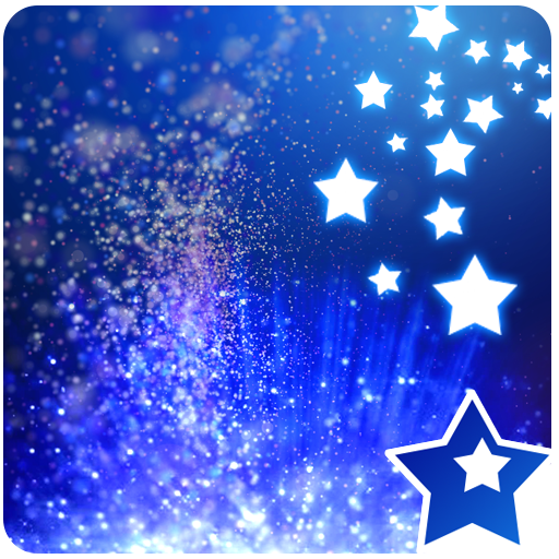 Blinking stars LWP LOGO-APP點子