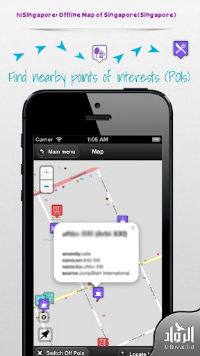 Singapore offline map hiMaps
