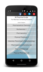 Free Download B.Pharmacy Syllabus Guide (MU) APK for Android