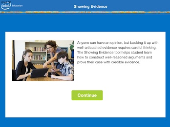 Showing Evidence Tool poster 1