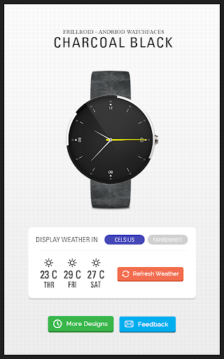 Weather Watch Face - Moto 360