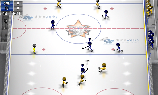 【免費體育競技App】Stickman Ice Hockey-APP點子