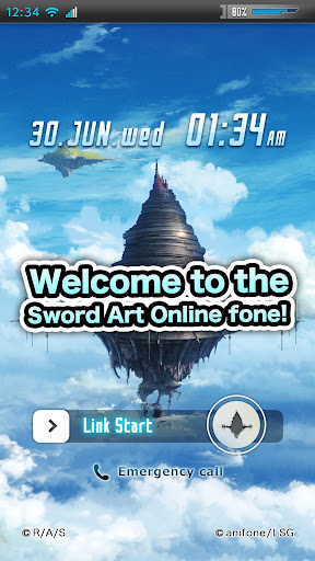 Sword Art Online fone