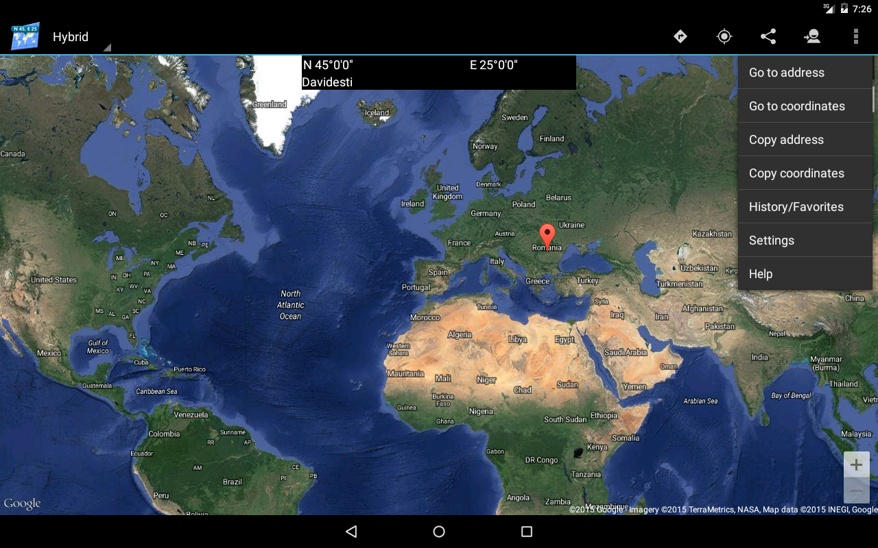 Pro map coordinates android apps on google play