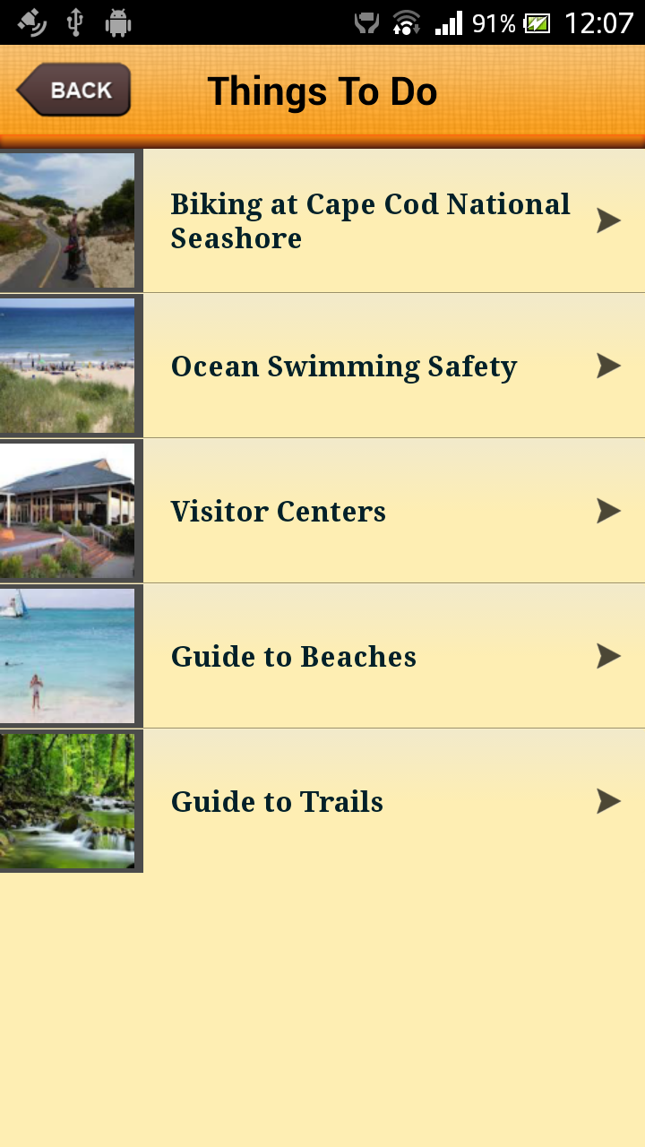 Cape Cod National Seashore Screen 3