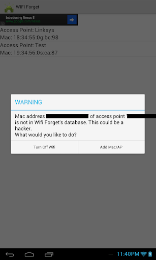 WiFi Forget