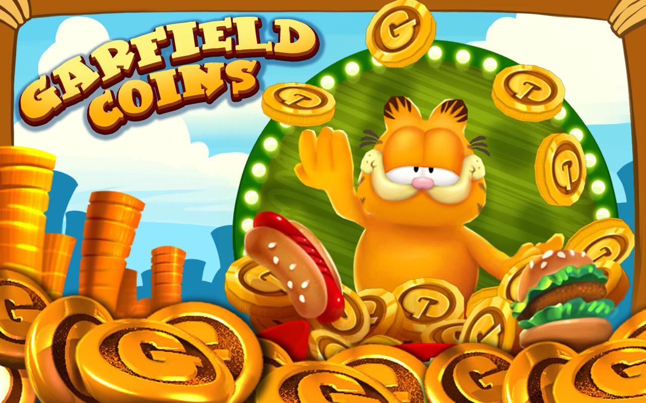 Android application Garfield Coins screenshort