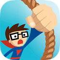 Rope Man Swing n Fly Superhero icon