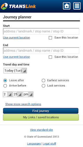 TransLink Journey Planner