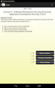 CISSP Evaluator Domain 4 Screenshots 3