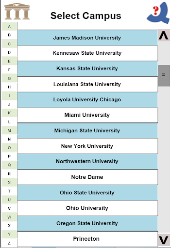 College Campus Building Finder