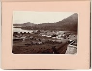 Gezicht op Bandaneira vanaf Fort Belgica