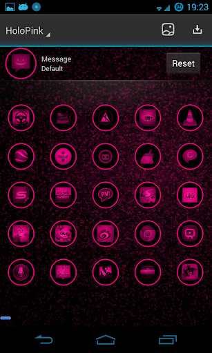 【免費個人化App】Holo Pink Next Launcher Theme-APP點子