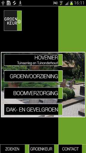 Groenkeur bedrijvenzoeker