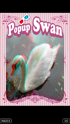 3D Popup Swan