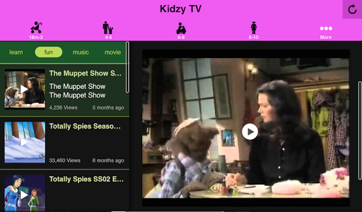 【免費娛樂App】Kidzy TV-APP點子