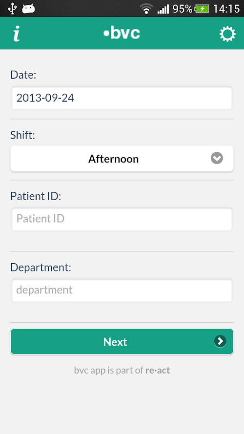 Android application BVC screenshort