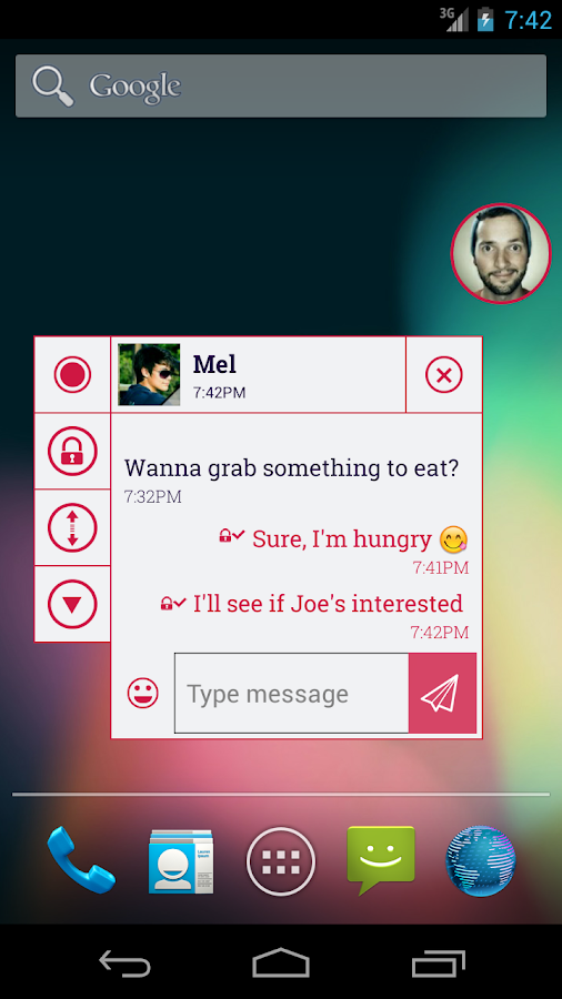 Ninja SMS - screenshot