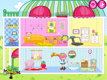 【免費休閒App】Small People House Decoration-APP點子