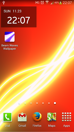 【免費個人化App】Beam Waves Live Wallpaper Free-APP點子