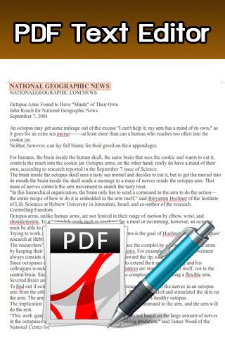 PDF Text Editor