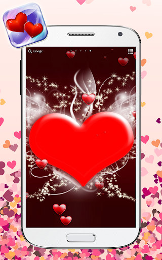 免費下載個人化APP|Cute Hearts Live Wallpaper HD app開箱文|APP開箱王