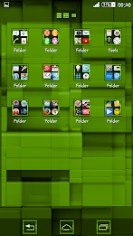 Tiles Green Xperien Theme poster 6