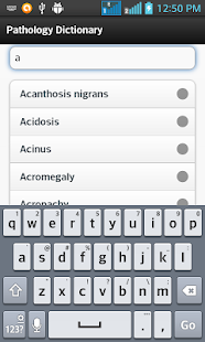 Pathology Dictionary Screenshots 1