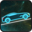 Neon Race - Hill Climb mobile app icon