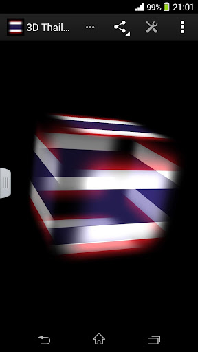 3D Thailand Cube Flag LWP