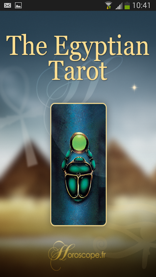 Android application Egyptian Tarot screenshort