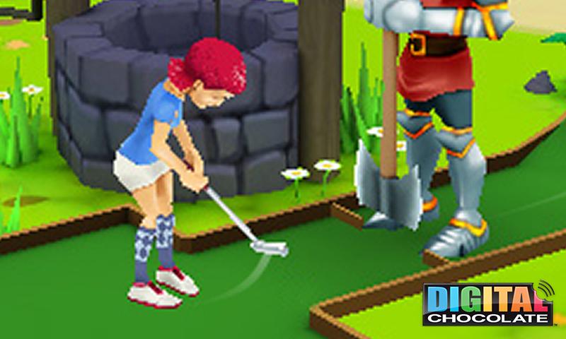 Android application 3D Mini Golf Challenge screenshort