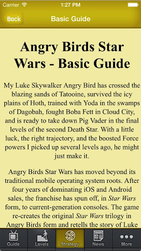 【免費書籍App】Guide For Angry Birds Star War-APP點子