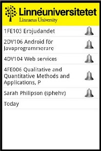 LNU Schedule Screenshots 1