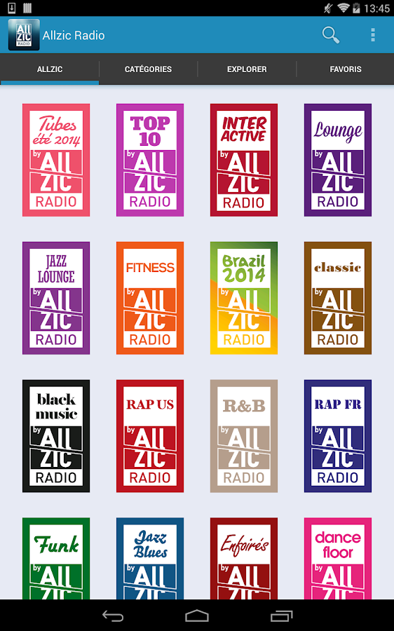 Allzic Radio webradio musique Applications Android sur Google Play