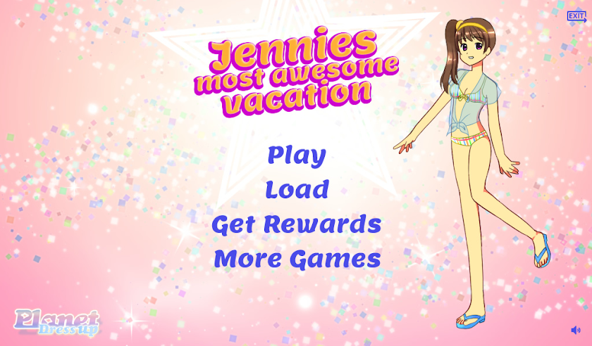 Jennies Most Awesome Vacation Screen 1