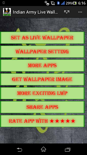 Indian Army Live Wallpaper