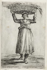 Verkoopster van groente