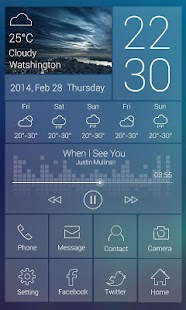Venus GO Launcher Live Theme - screenshot thumbnail