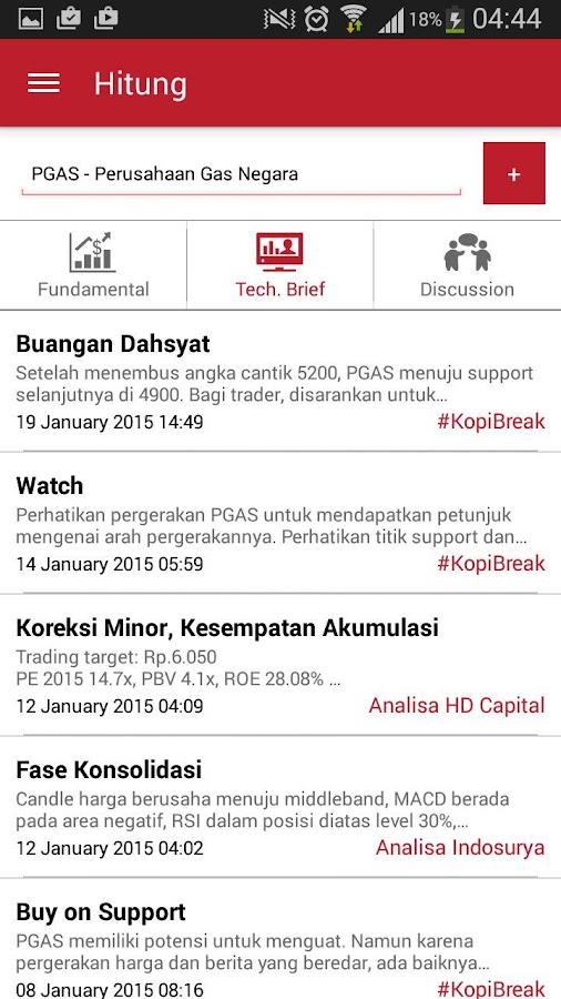 IDX Watch (Saham Indonesia) - Apl Android di Google Play