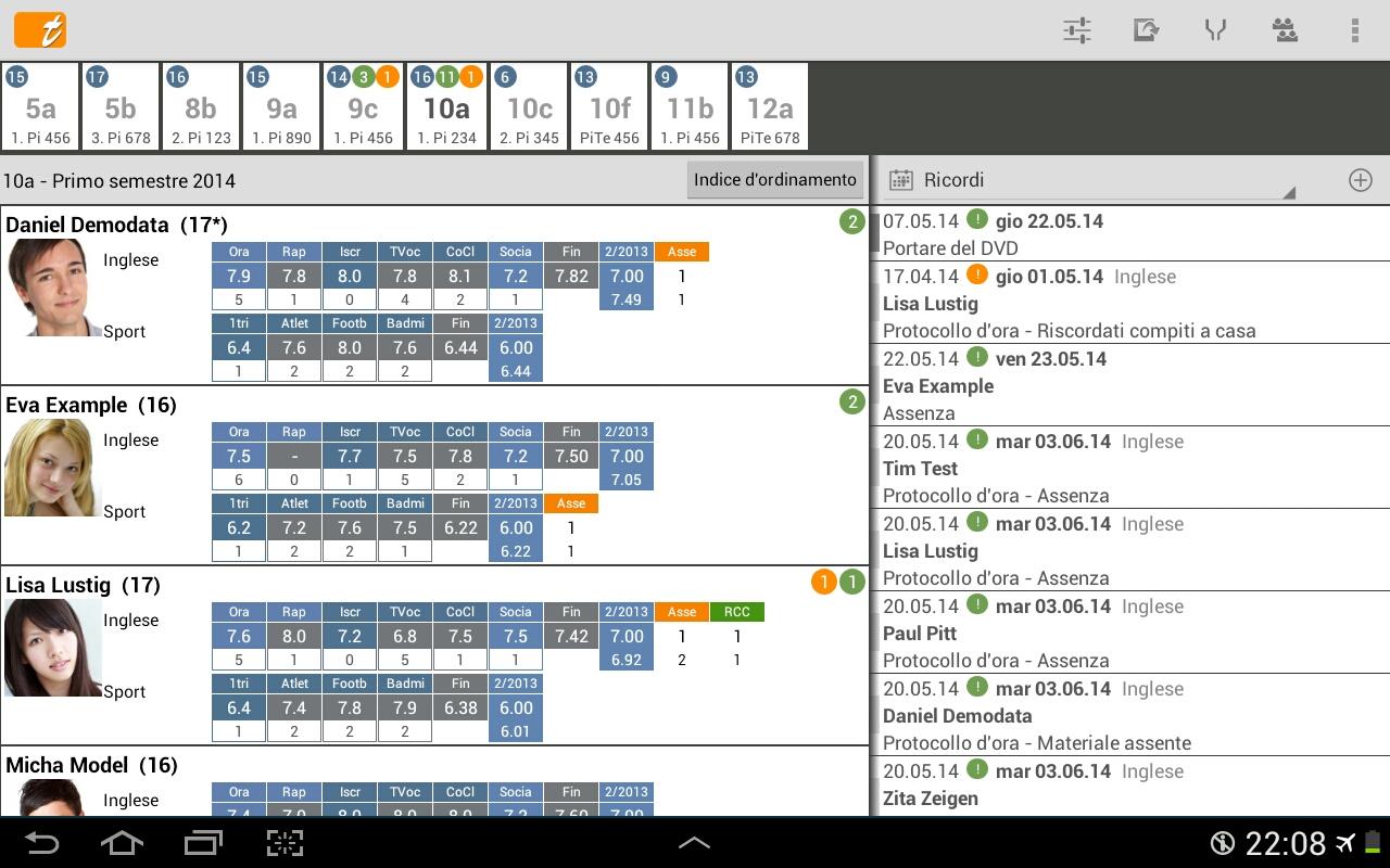 Android application TAPUCATE - Teacher App screenshort