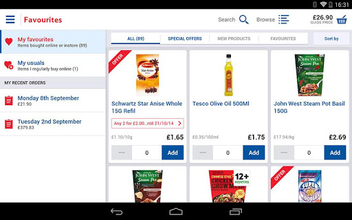 【免費購物App】Tesco Groceries-APP點子