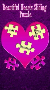 Free Download Beautiful Hearts Slide Puzzle APK for PC