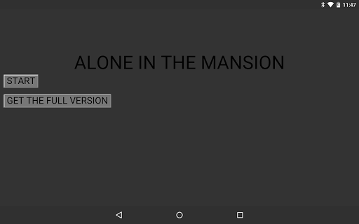 Alone in the Mansion DEMO