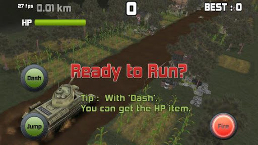 Tank Run T34 3D