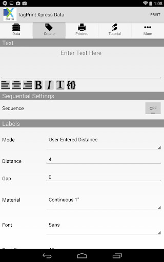 【免費生產應用App】TagPrint Xpress Data-APP點子