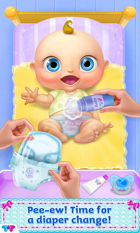 Are there any virtual games that teach you to care for babies?