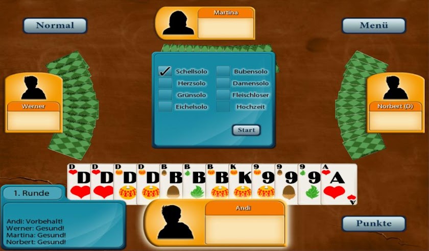 Absolute Doppelkopf Screen 2