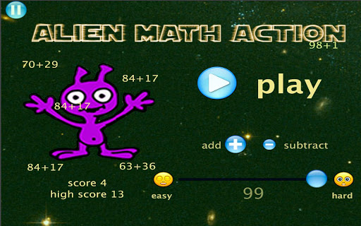Alien Math Action